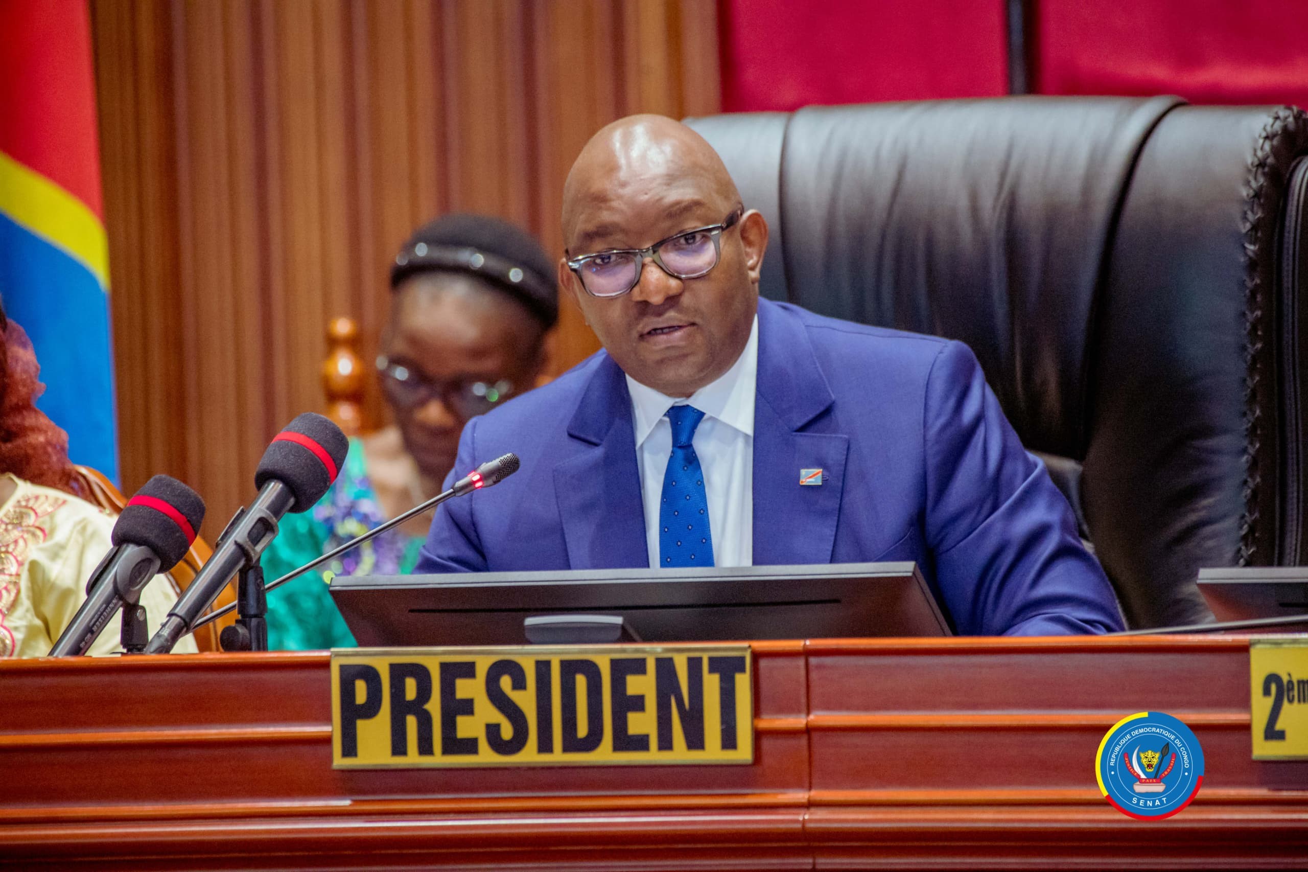 En première ligne du front parlementaire contre l’agression rwandaise, Sénat : Sama Lukonde encourage tous les congolais à soutenir les efforts de Félix Tshisekedi !